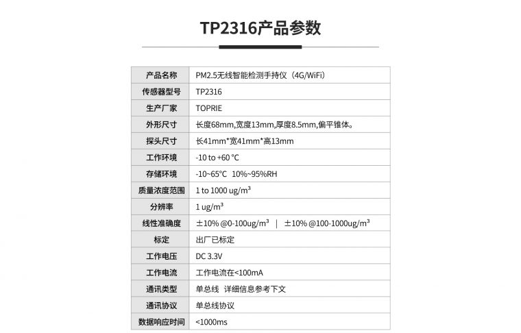 PM2.5无线智能检测手持仪
