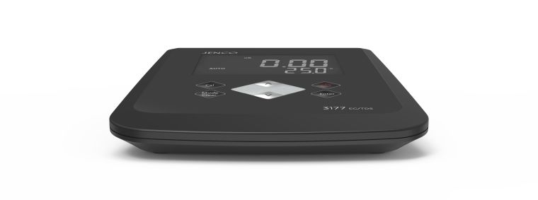 Jenco 3177 conductivity TDS meter front view Jenco 3177 conductivity TDS meter front view