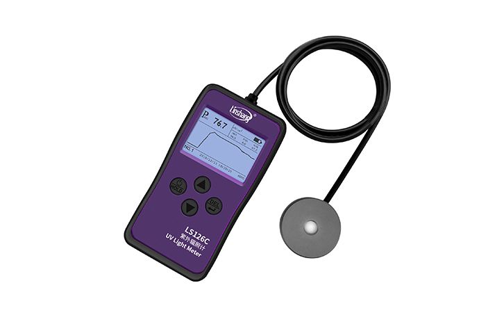 LS126C杀菌灯紫外辐照计曲线显示