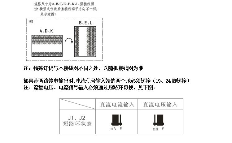 米科MIK-2600流量积算仪产品接线图