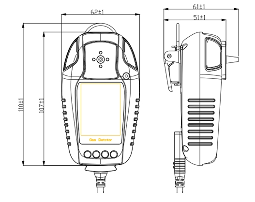 安帕尔 SPES-CH4 独行者系列手持式甲烷浓度检测仪详情图1
